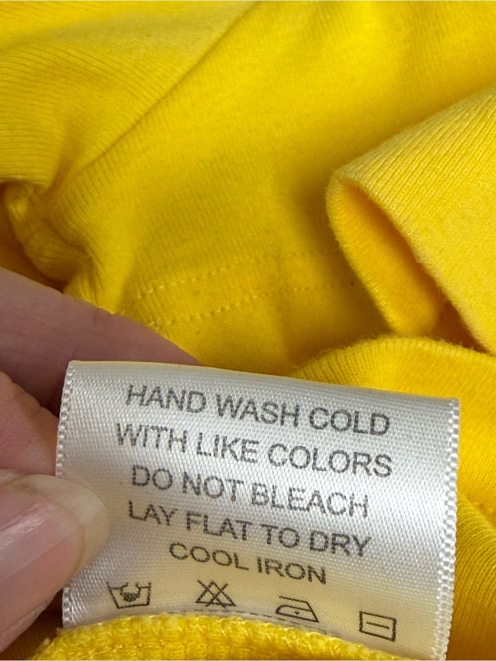 Tory Burch Yellow Button Polo Top Large Preppy Luxury Cotton Shirt - Picture 10 of 11